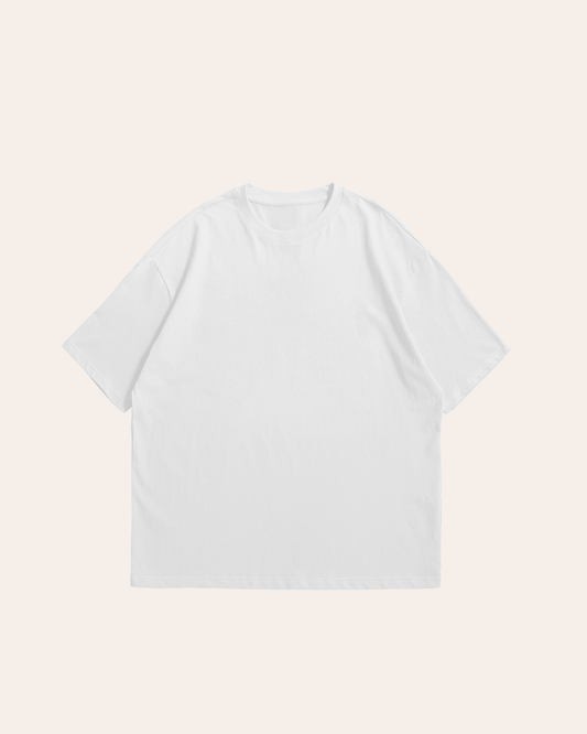 White Oversized Tshirt - Jasper JotWhite Oversized TshirtJasper JotWhite Oversized Tshirt