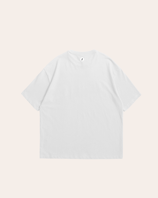 White Oversized Tshirt - Jasper JotWhite Oversized TshirtJasper JotWhite Oversized Tshirt